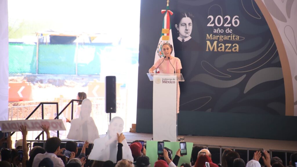 Sheinbaum en Culiacán Sinaloa, febrero 2026