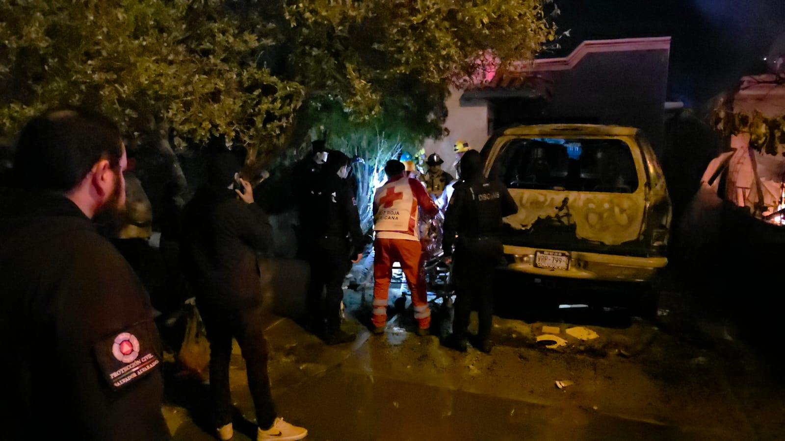 Vivienda quemada