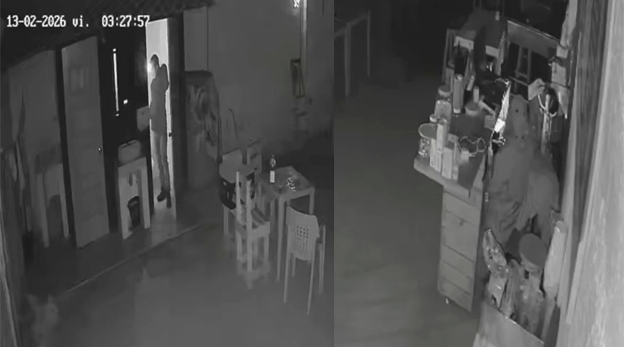 Sujeto roba de una taquería en Los Mochis