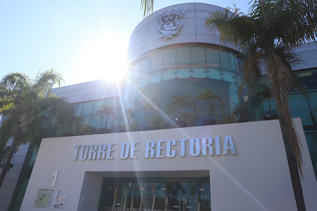 Fachada de la Universidad Autónoma de Sinaloa