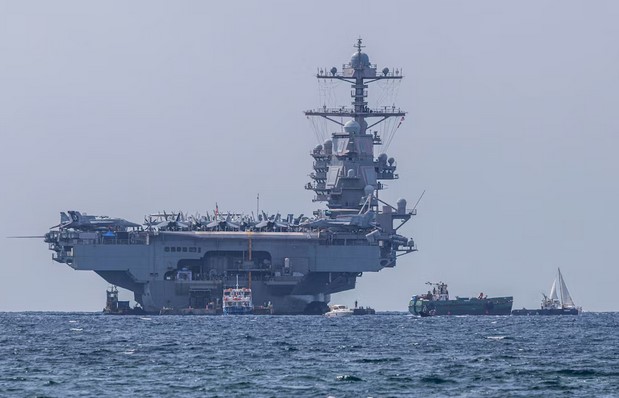 EU despliega segundo portaaviones a Medio Oriente entre tensiones con Irán