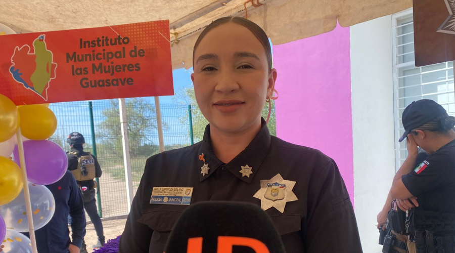 Matilde Arely Espinoza Solano, titular de la Unidad de Género de la Secretaría de Seguridad Ciudadana.