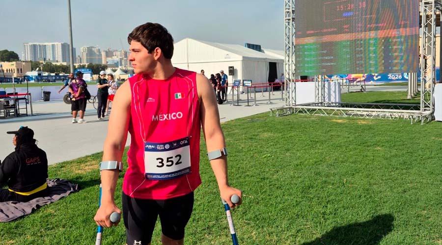 Wascar Elián, ejemplo de constancia en paralímpico