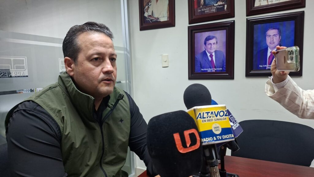 Hugo Alejandro Mexia Valle, presidente de la Asociación de Propietarios Rurales en el norte de Sinaloa.