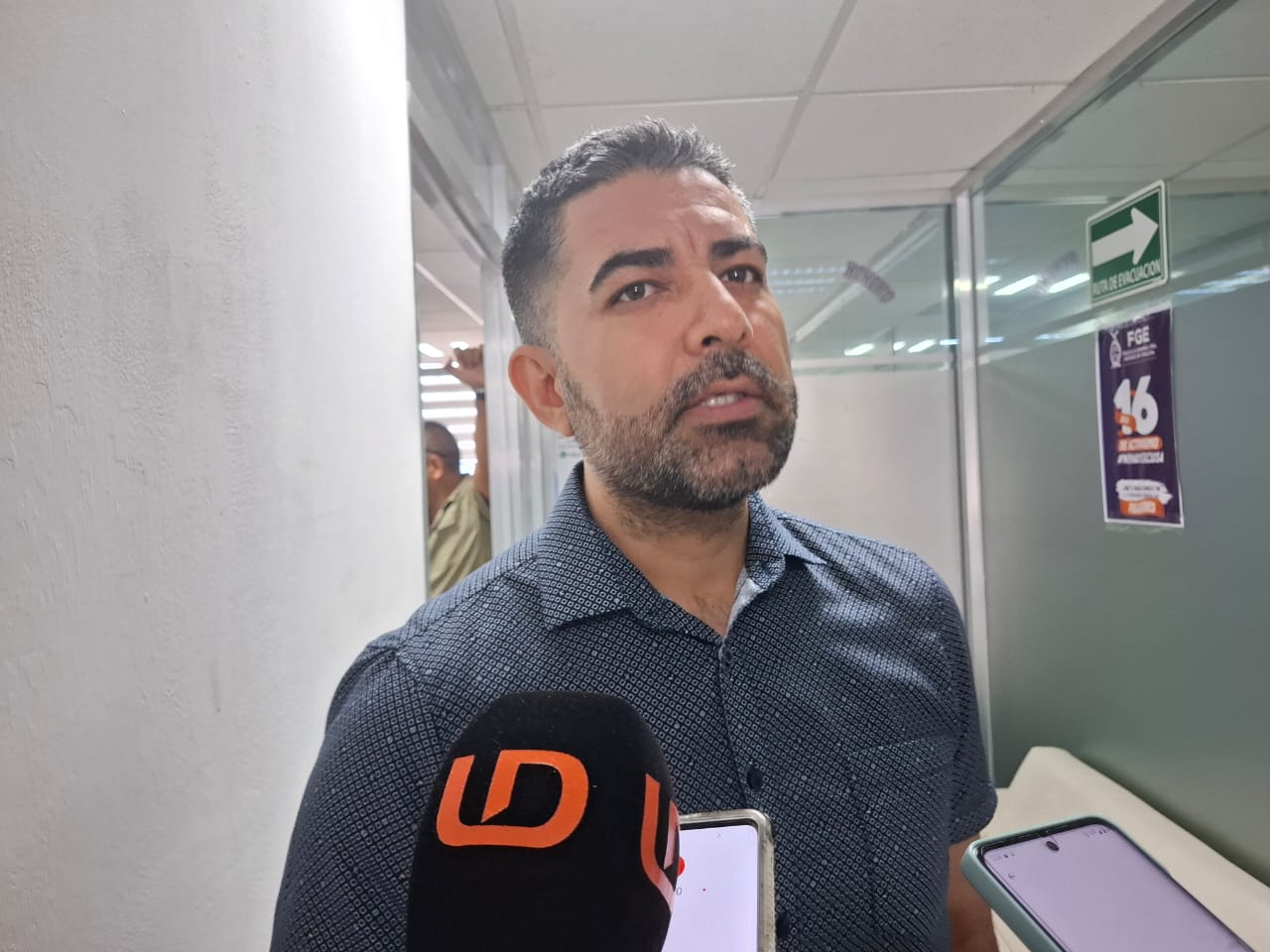 Isacc Aguayo Roacho, vicefiscal en la zona sur.