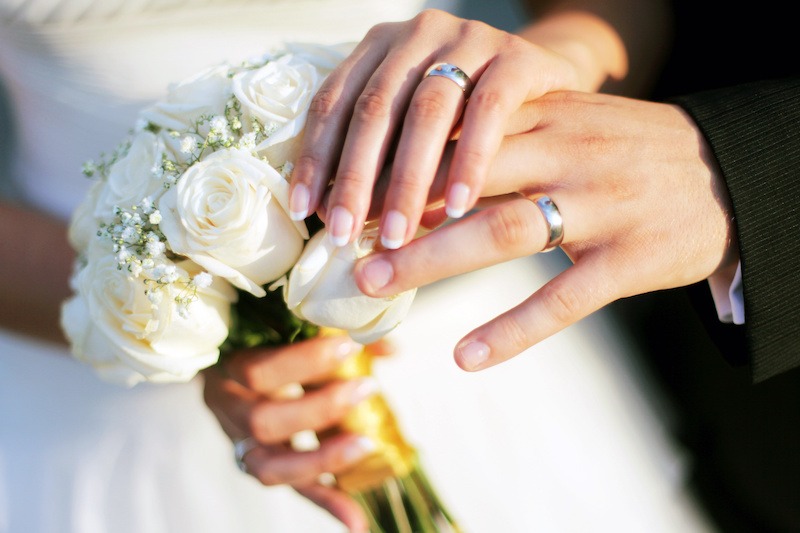 Pareja en boda