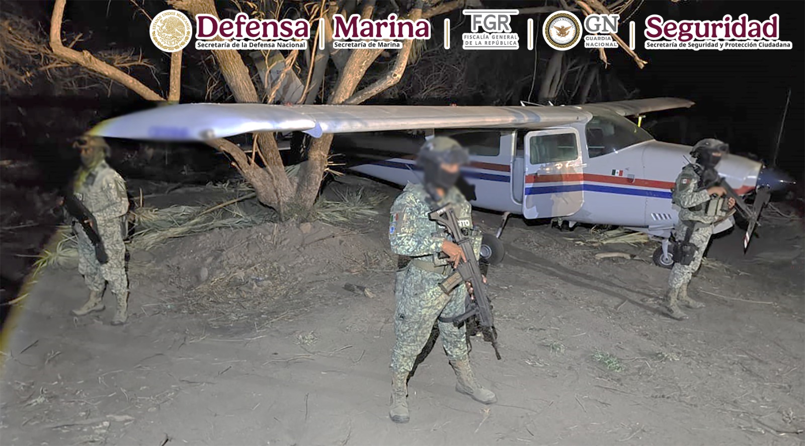 Decomiso de avioneta