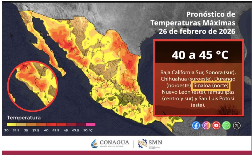 mapa de calor de mexico