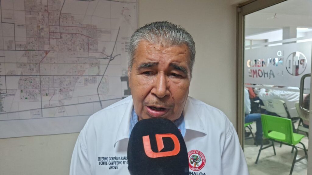 Zeferino González Alvarado, presidente del Comité Municipal Campesino número 5