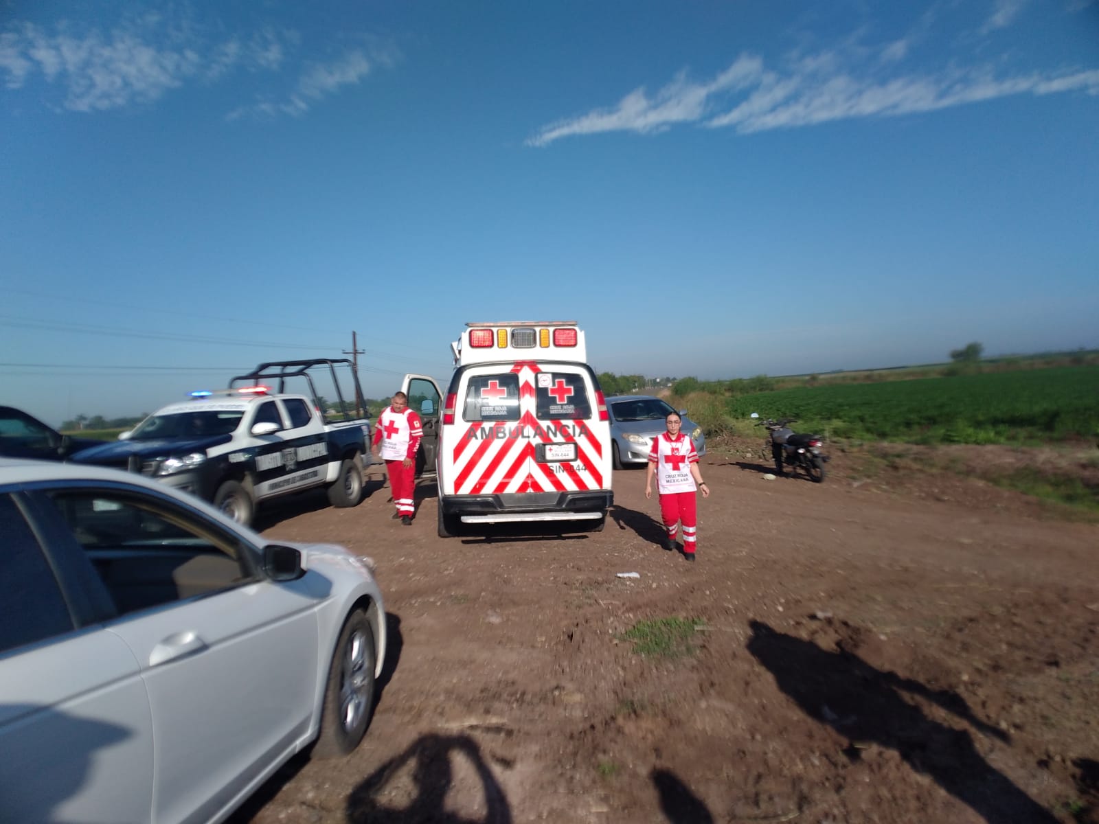 accidente vial ambulancia