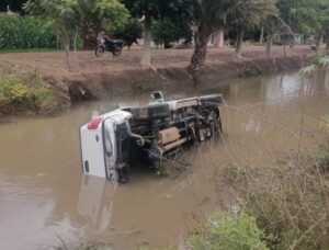Accidente vial en Guasave