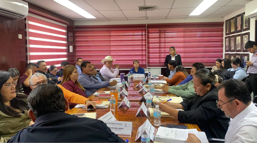Sesión de cabildo de Guasave discuten sobre el caso Píndaro