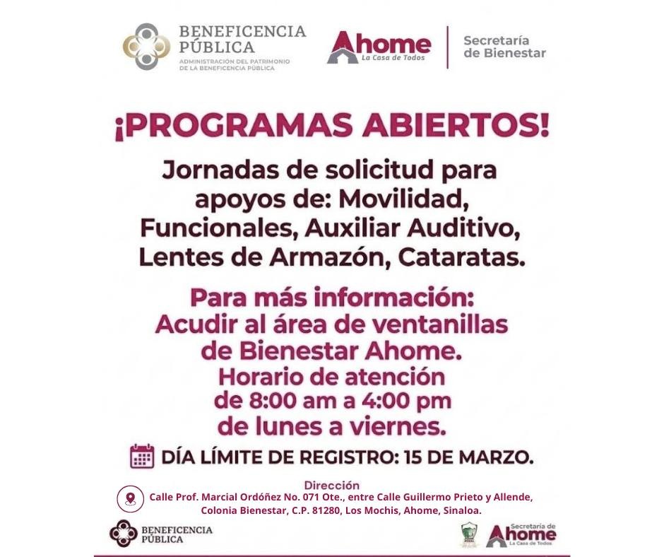 convocatoria escrita con letras rojas y negras
