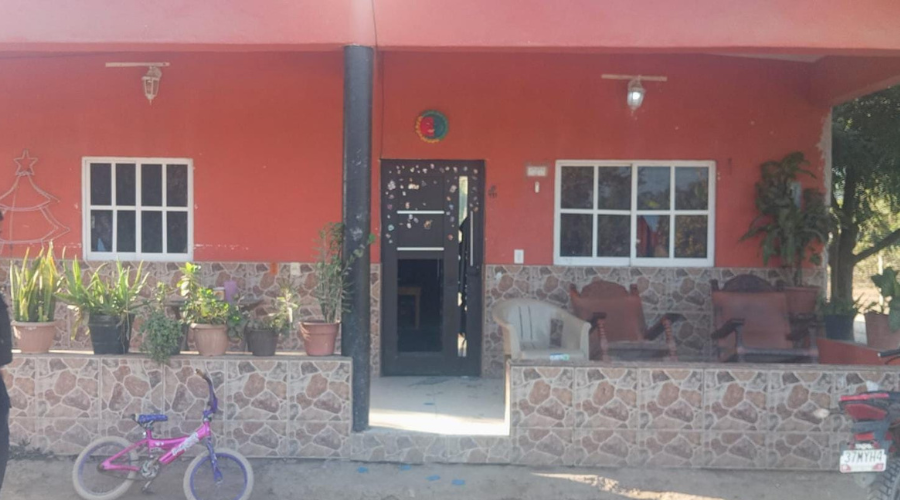 Una casa fue baleada como resultado de un ataque a balazos