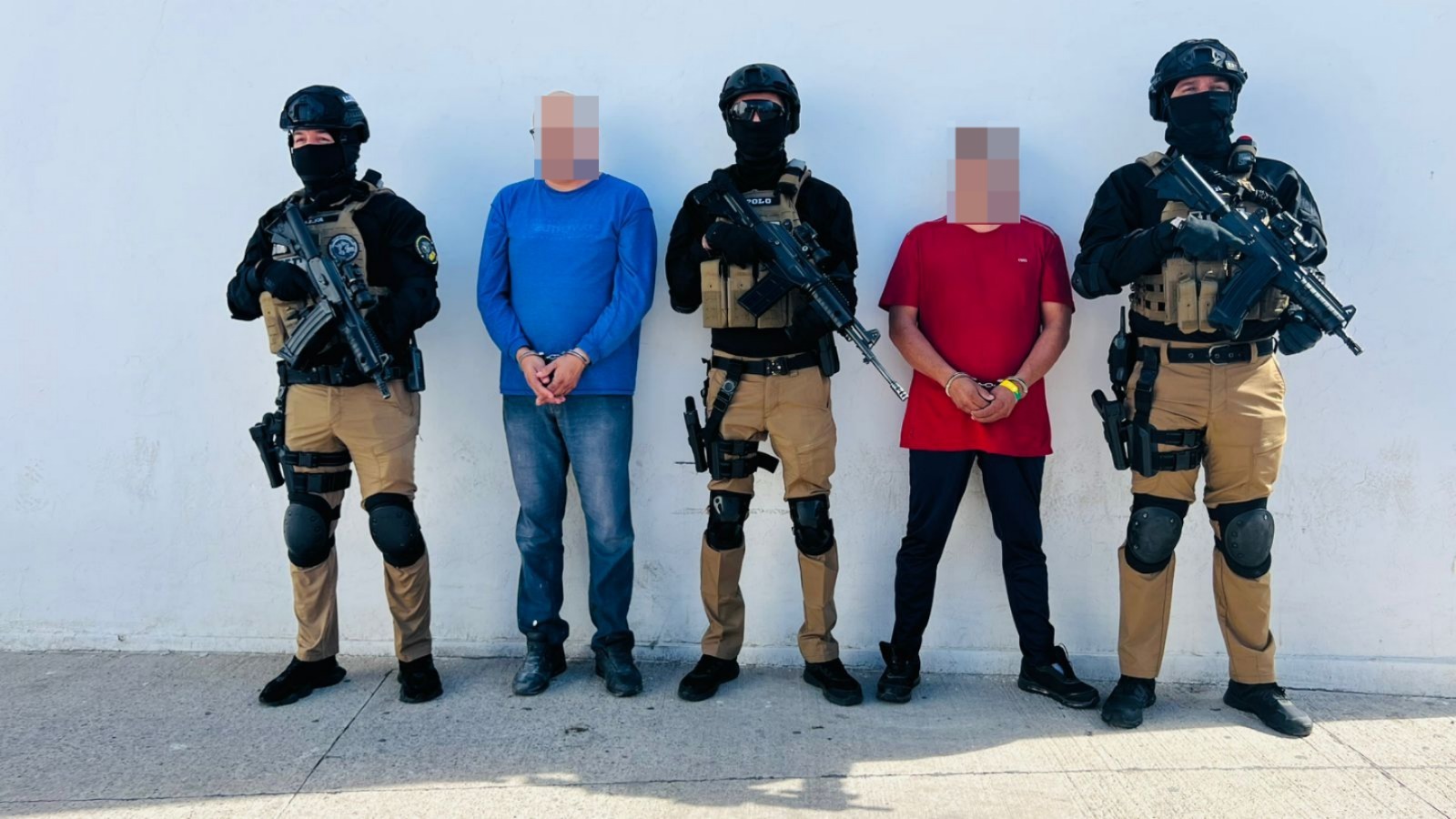 Detenidos en Mazatlán
