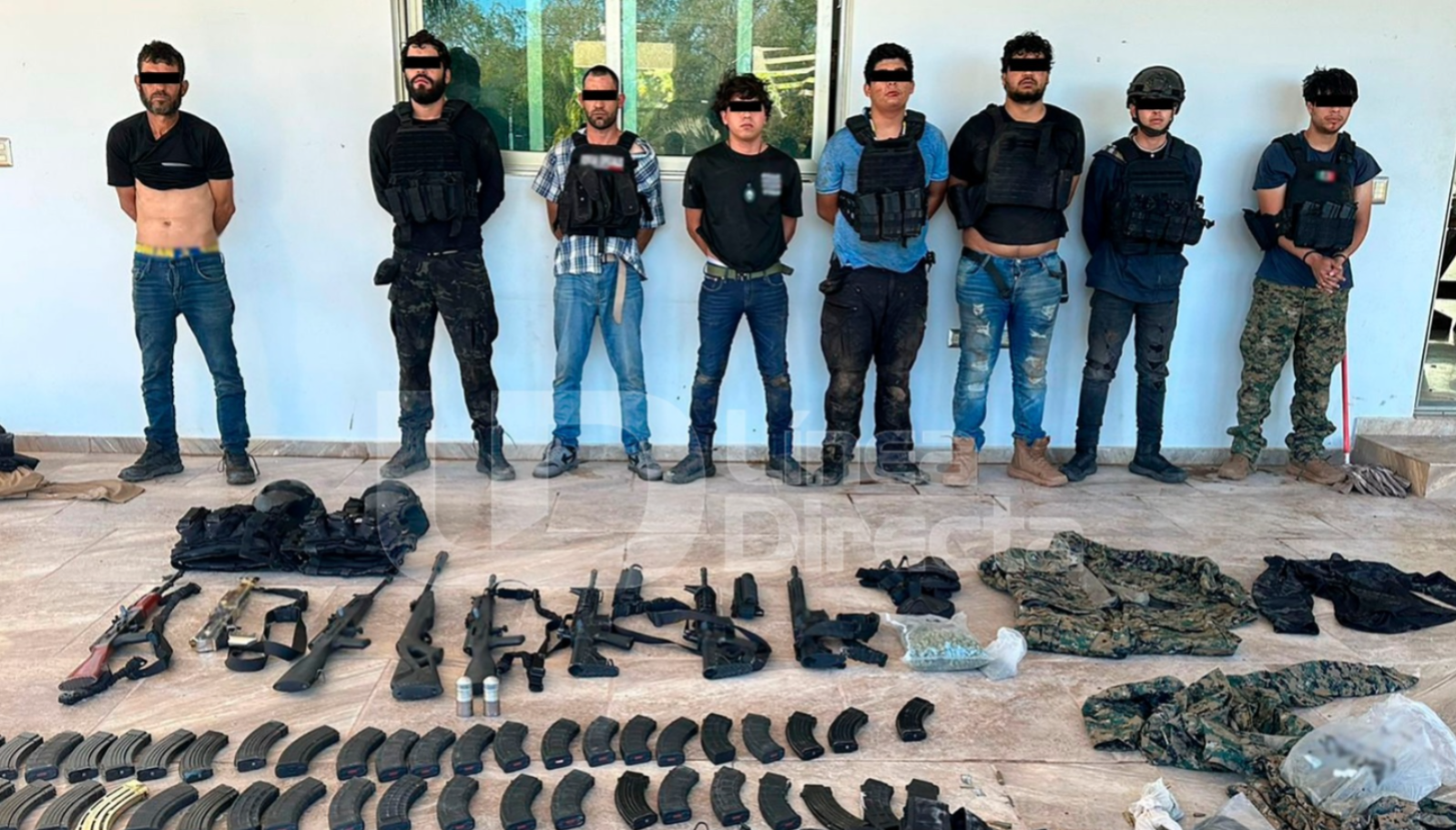 detenidos en El Limoncito