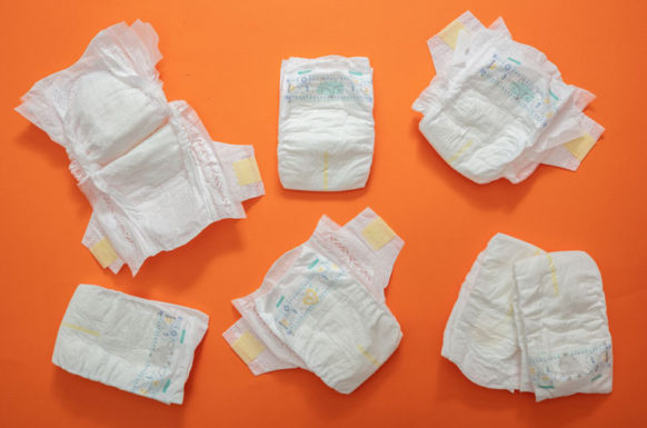 Colecta de pañales para adultos y niños