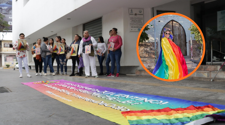Manifestación por justicia para Juventino
