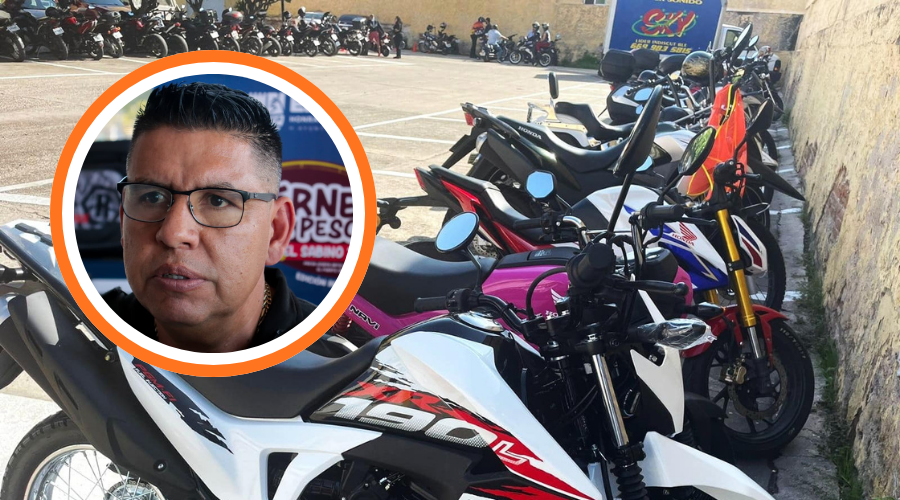 El director de Seguridad Pública, Natanael Telles, exhorta a los motociclistas adoptar medida de seguridad
