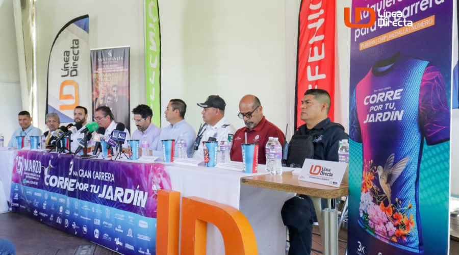 Rueda de prensa 9ª Carrera Corre por tu Jardín