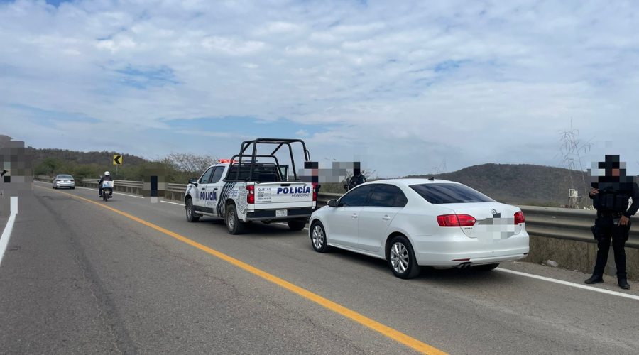 Persecución en el Libramiento Tepic–Mazatlán