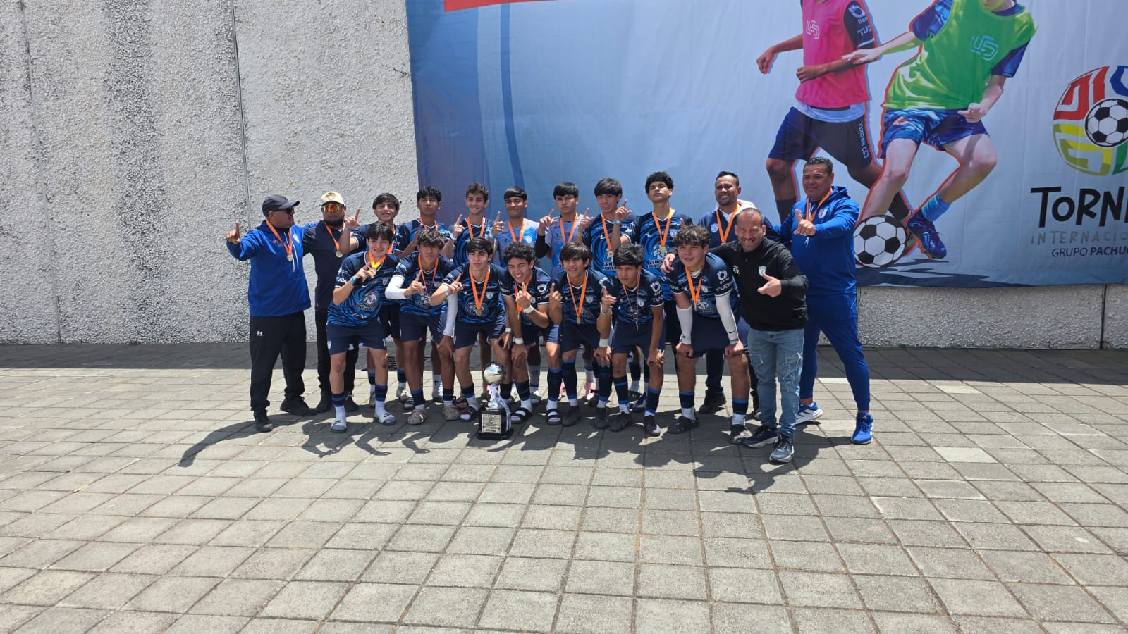 Futbolistas de la Academia de Futbol Pachuca Mazatlán