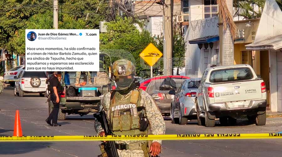 Alcalde de Culiacán lamenta muerte de síndico