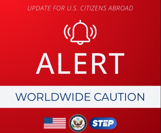 Alerta mundial de EU