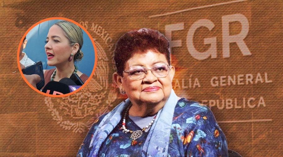 Estrella Palacios junto a Ernestina Godoy