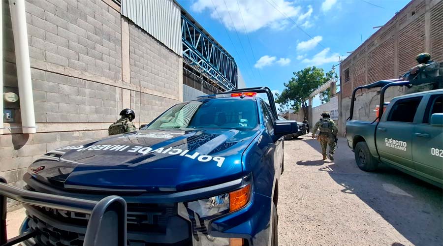 Ejército y policía en Culiacán Sinaloa tras ataque contra una agente estatal