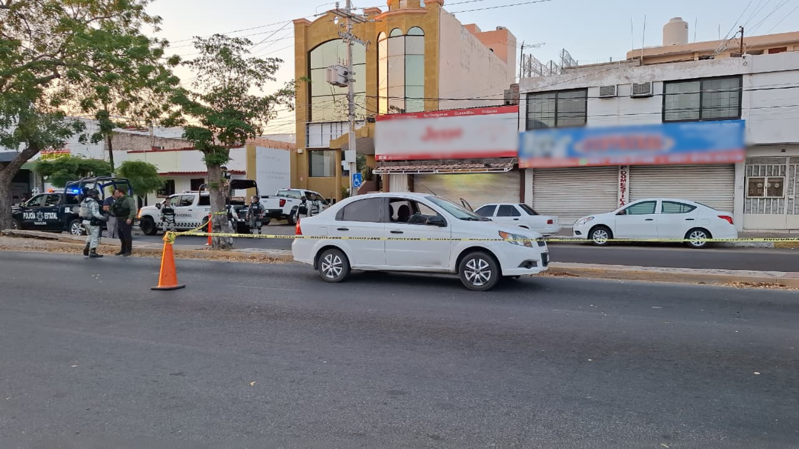 Ataque armado deja a un conductor herido