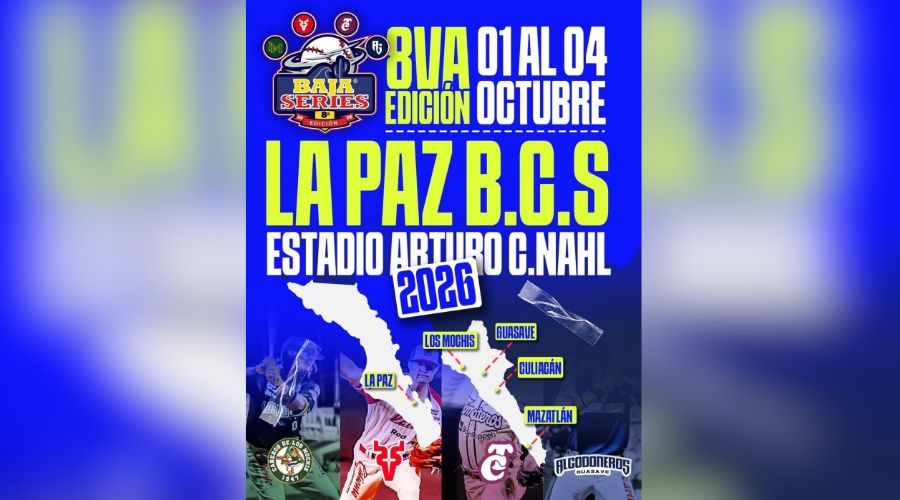 Cartel oficial de la Baja Series 2026