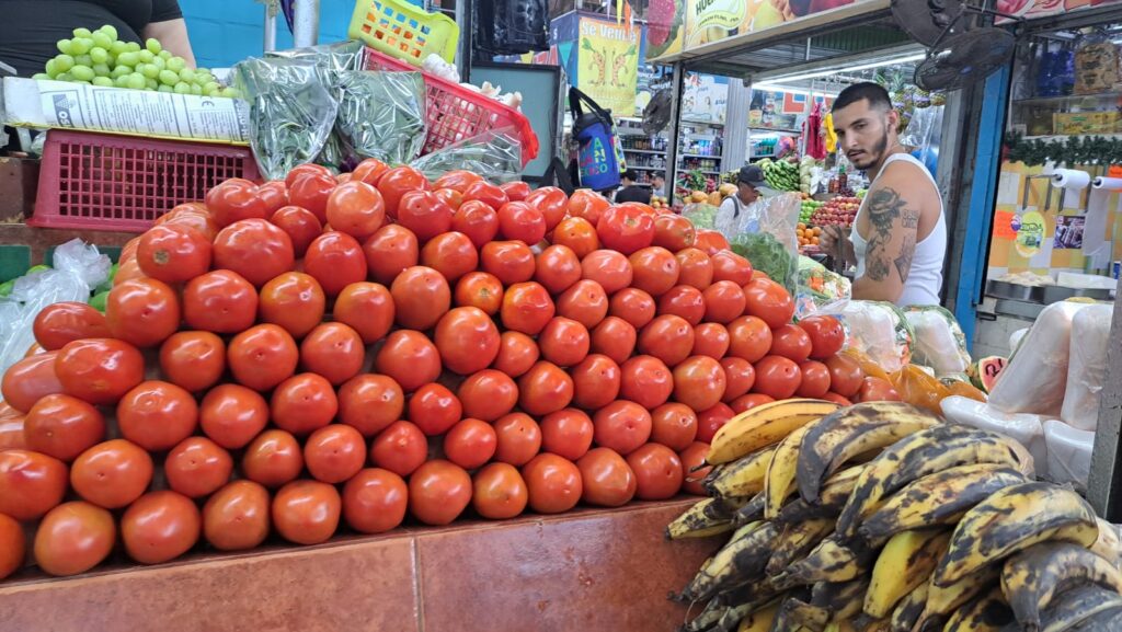 Mercado de verduras en Mazatlán