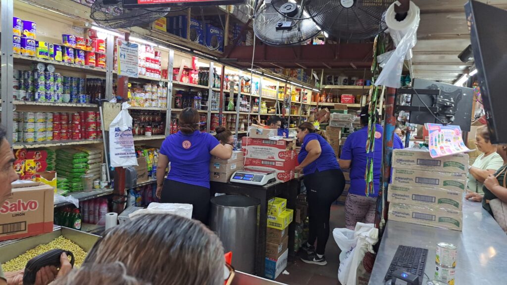 Mercado de verduras en Mazatlán