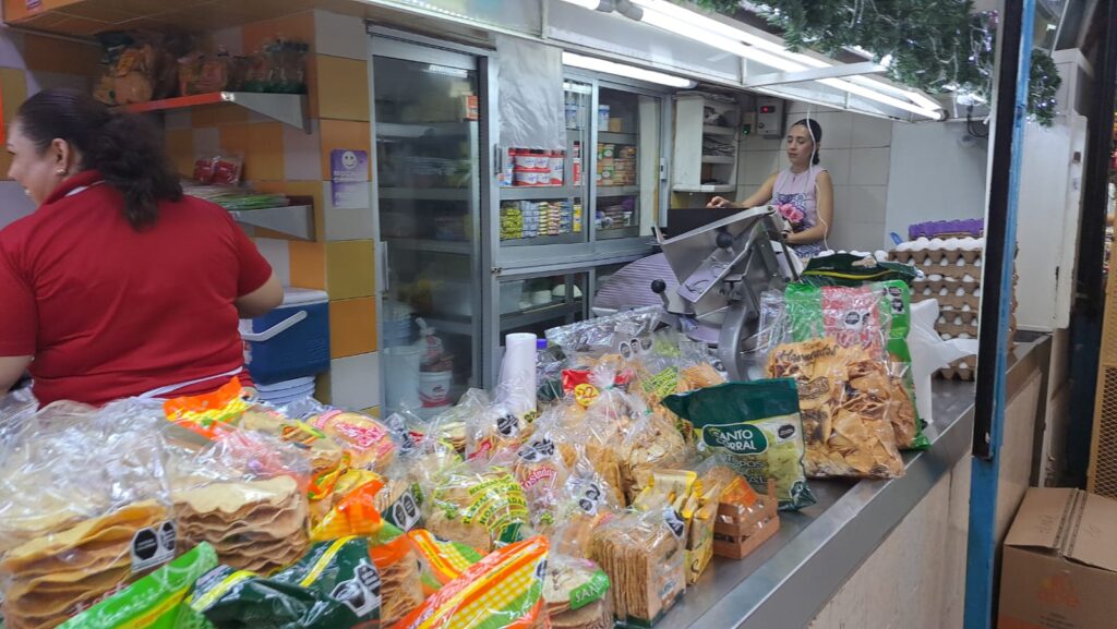Mercado de verduras en Mazatlán