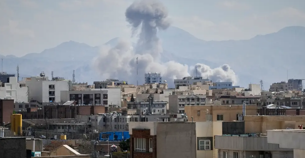 Bombardeo en irán