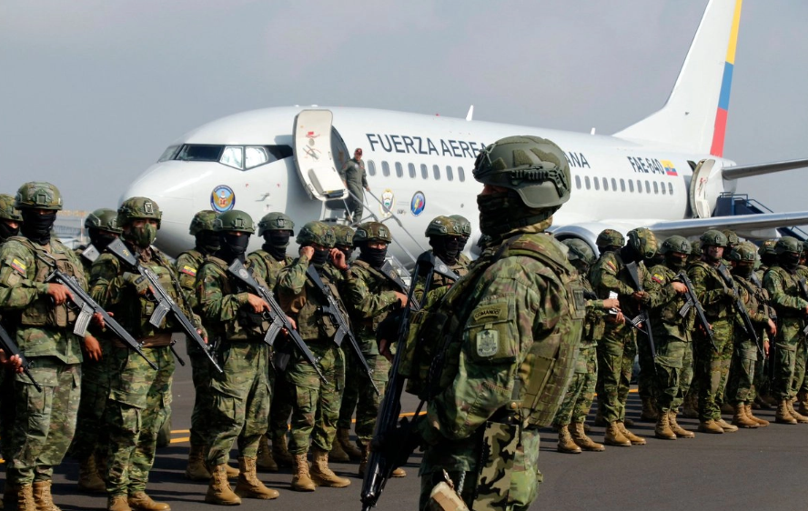 Ecuador endurece combate a carteles con apoyo de Estados Unidos