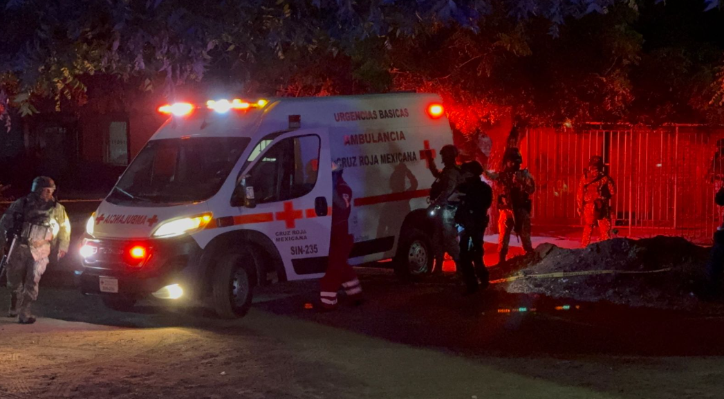 Ataque armado deja a una mujer herida en el sector Santa Fe de Culiacán