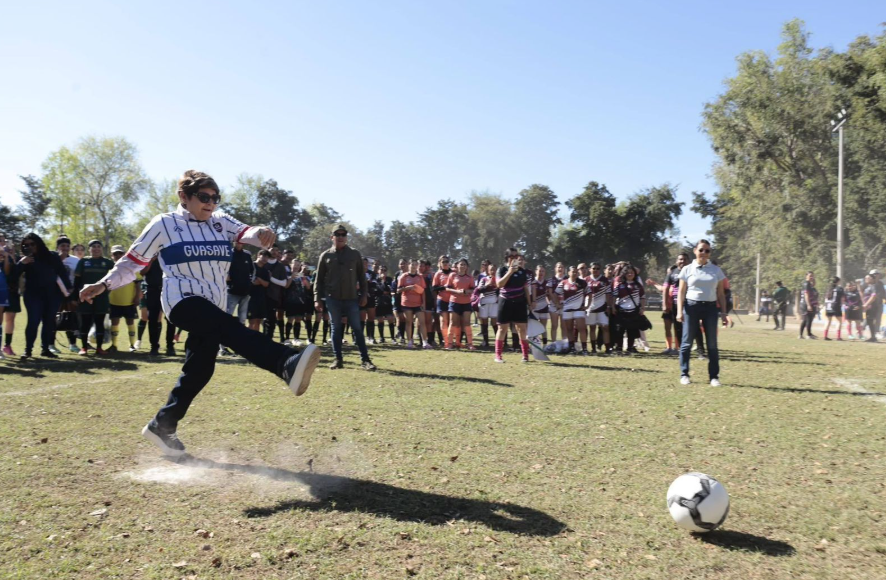 ¡Es tiempo de mujeres! Inauguran con éxito la Liga de Futbol Femenil en Guasave