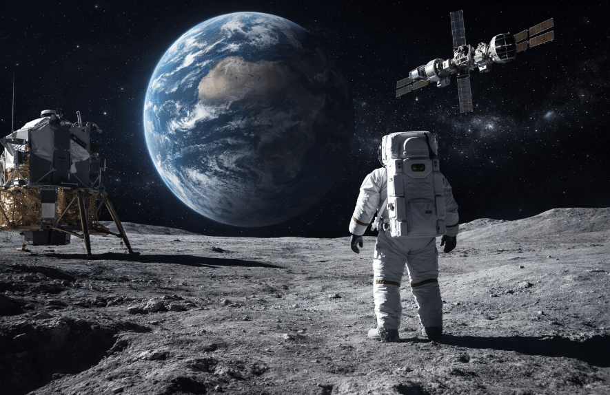 Más de 50 años después, la NASA vuelve a apuntar a la Luna con misión tripulada