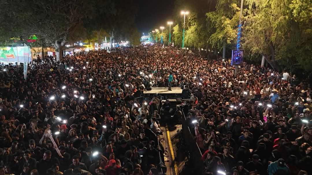 Personas disfrutando de un carnaval