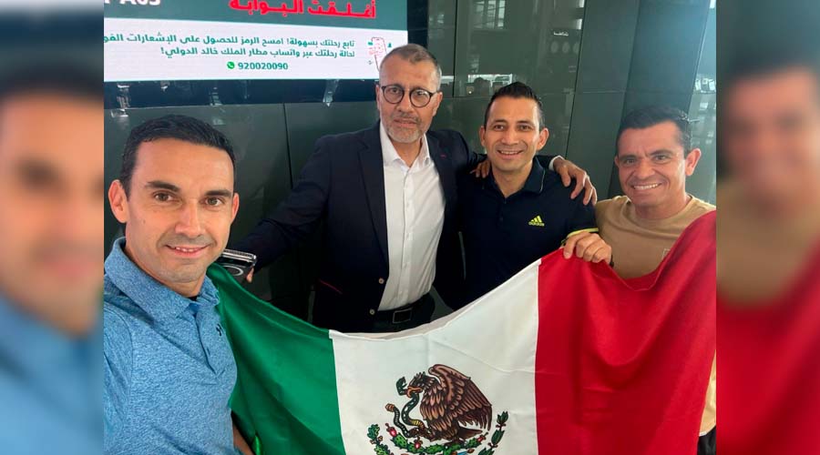 César ramos, Alberto Morín y Marco Bisguerra, deportistas mexicanos