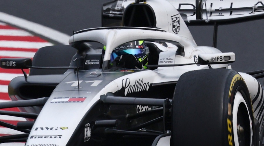 “Checo” Pérez en el Gran Premio de Japón.