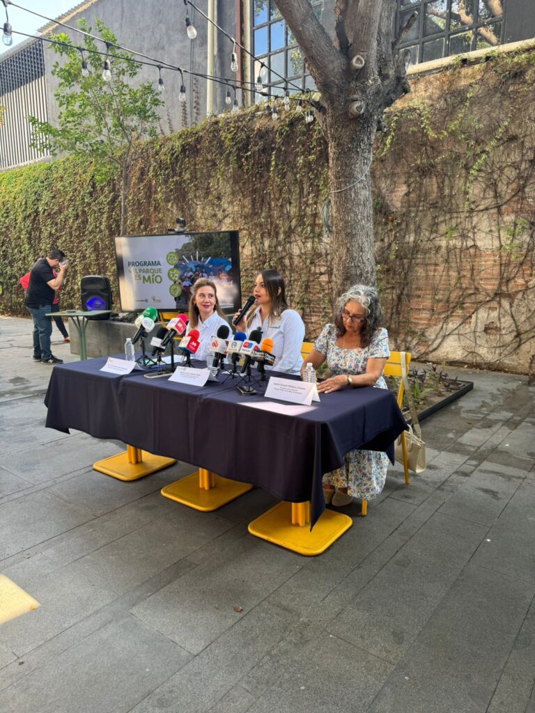 Conferencia de programa “El parque es mío”