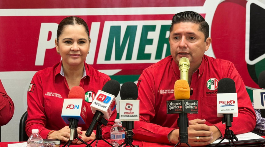 Gerardo Lugo en la conferencia de prensa semanal “PRImero Infórmate”