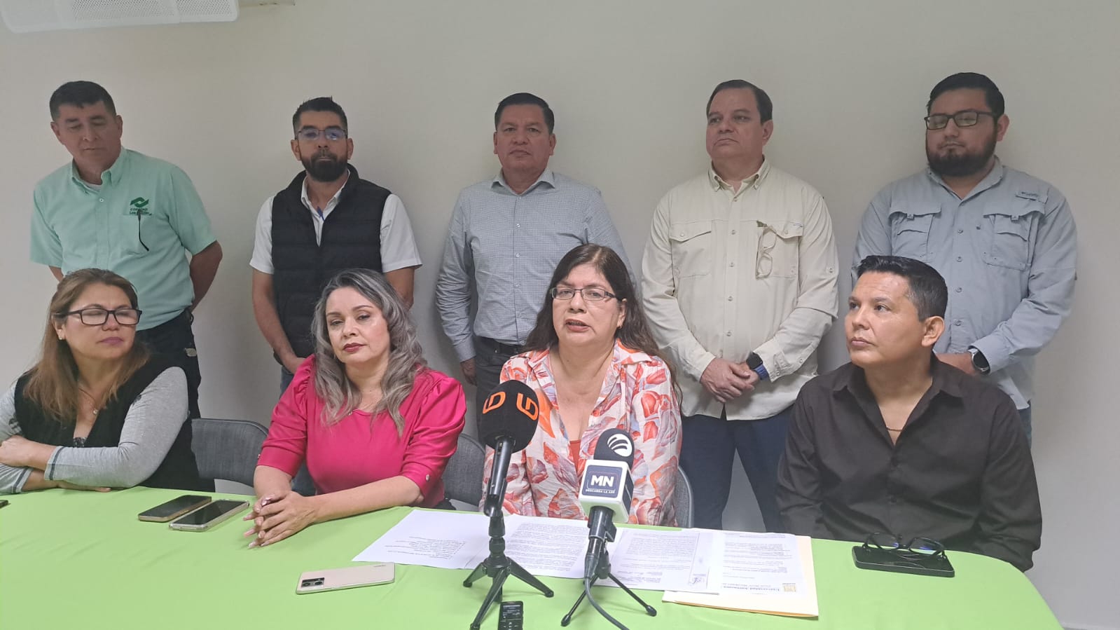 Sindicato conferencia de prensa