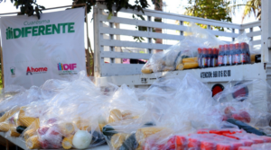 DIF Ahome entrega apoyos a familias de la comunidad El Ranchito