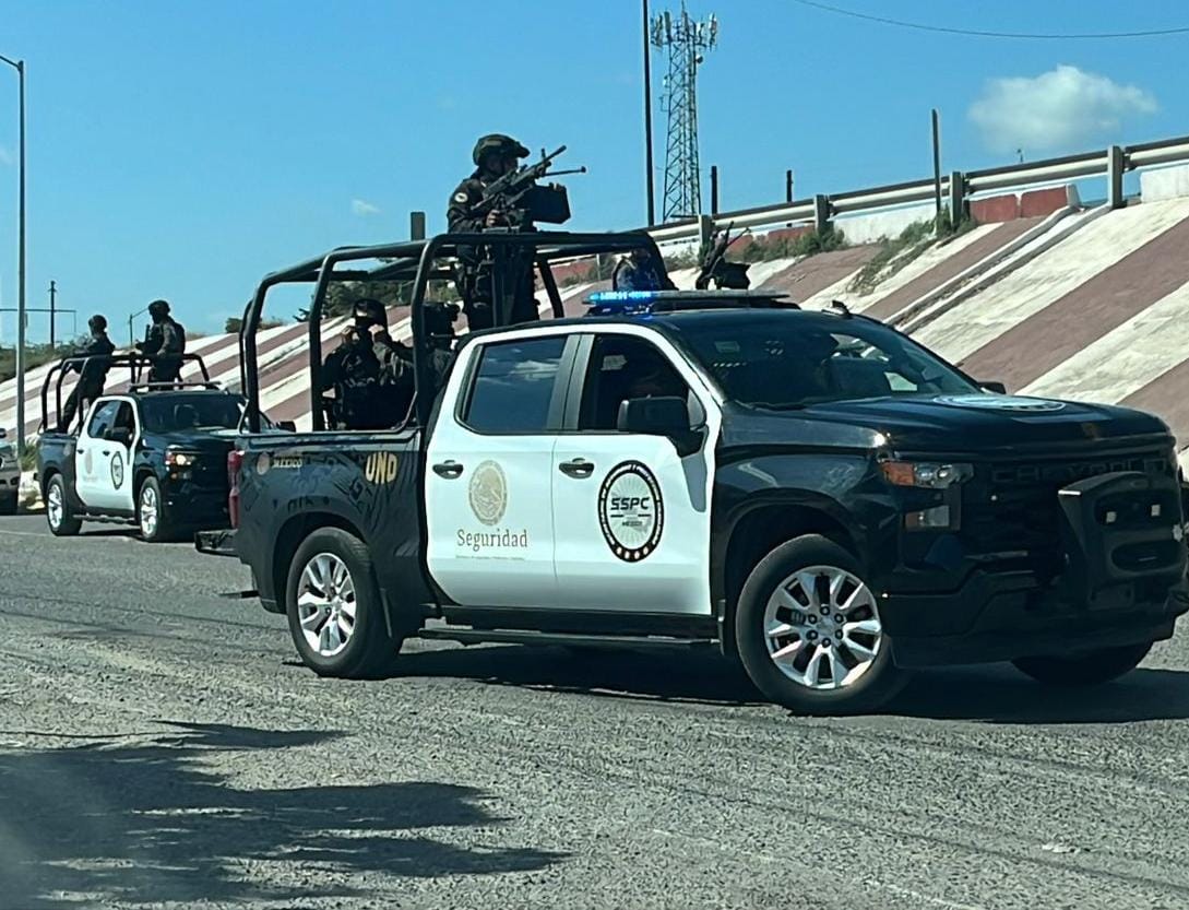 Elementos de la SSPC realizan movilización en Guasave