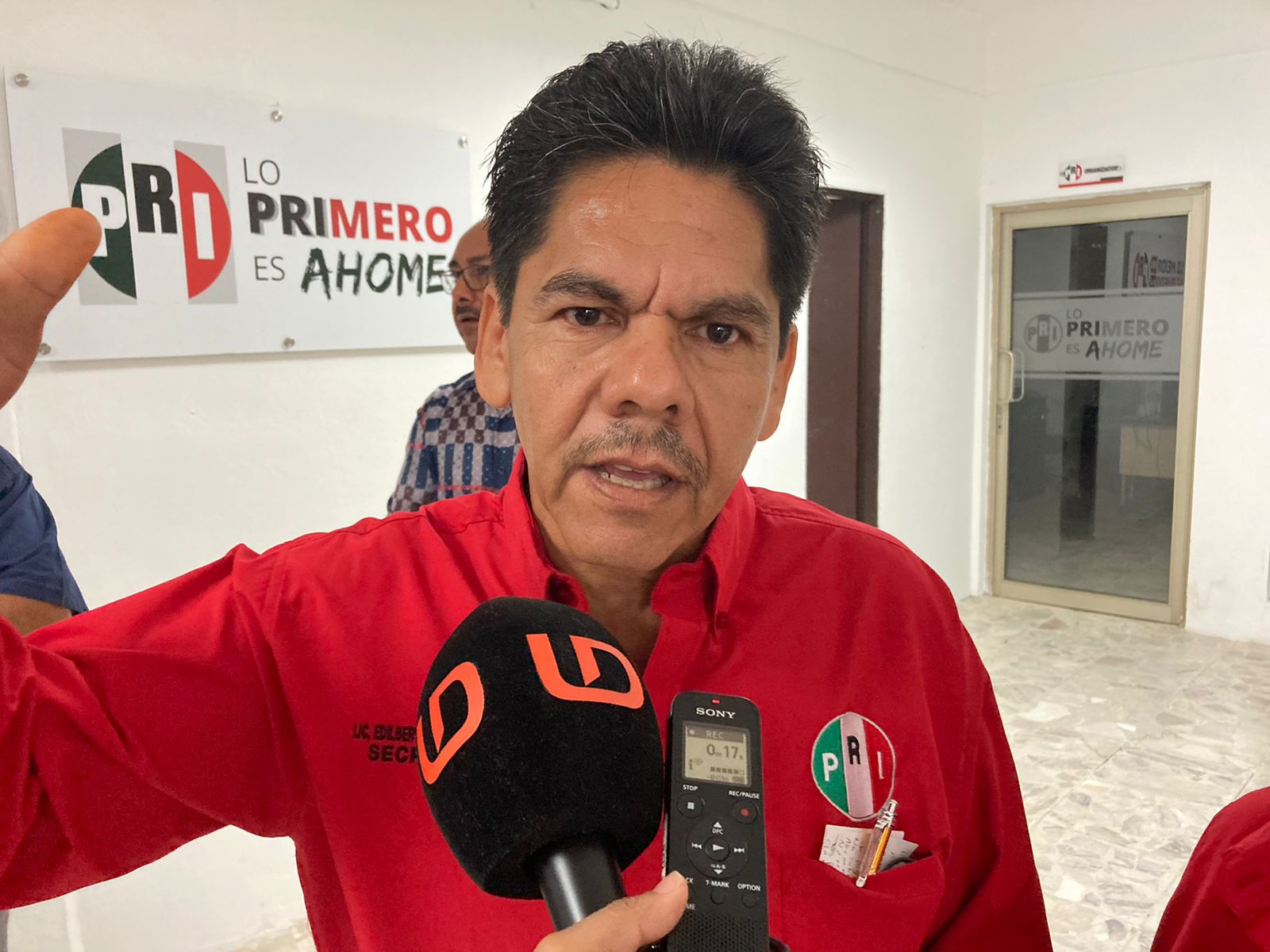 Edilberto Galaviz Camargo del PRI