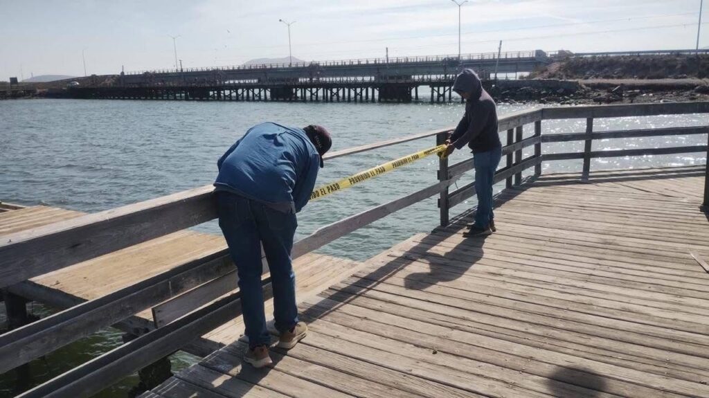 En este estado se encuentra el andador de la playa El Maviri, en Ahome